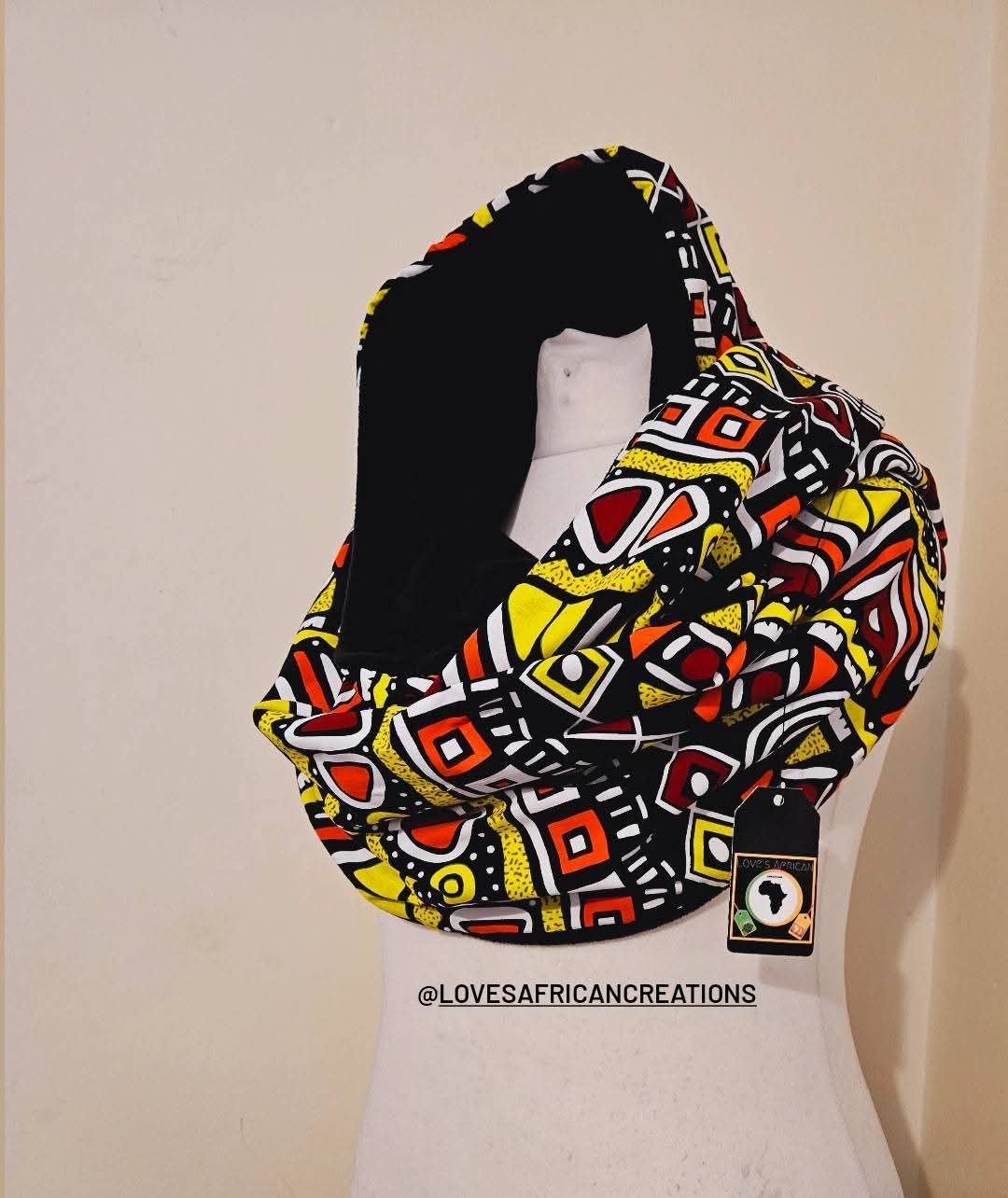 Tibal Fleece Lined Unisex Scarf