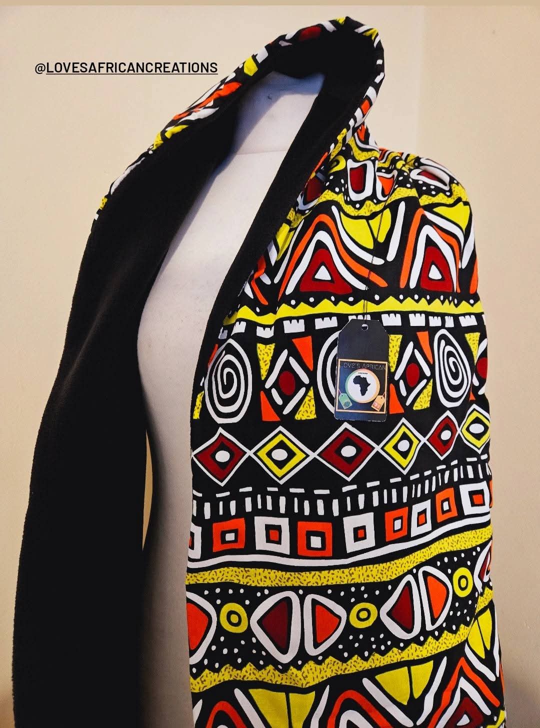 Tibal Fleece Lined Unisex Scarf