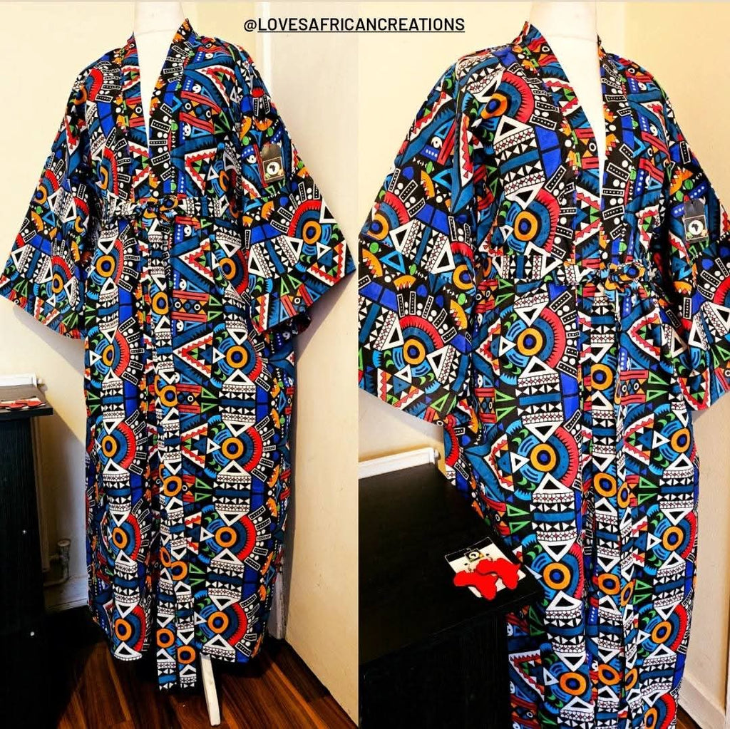 Ankara Kimono Jacket