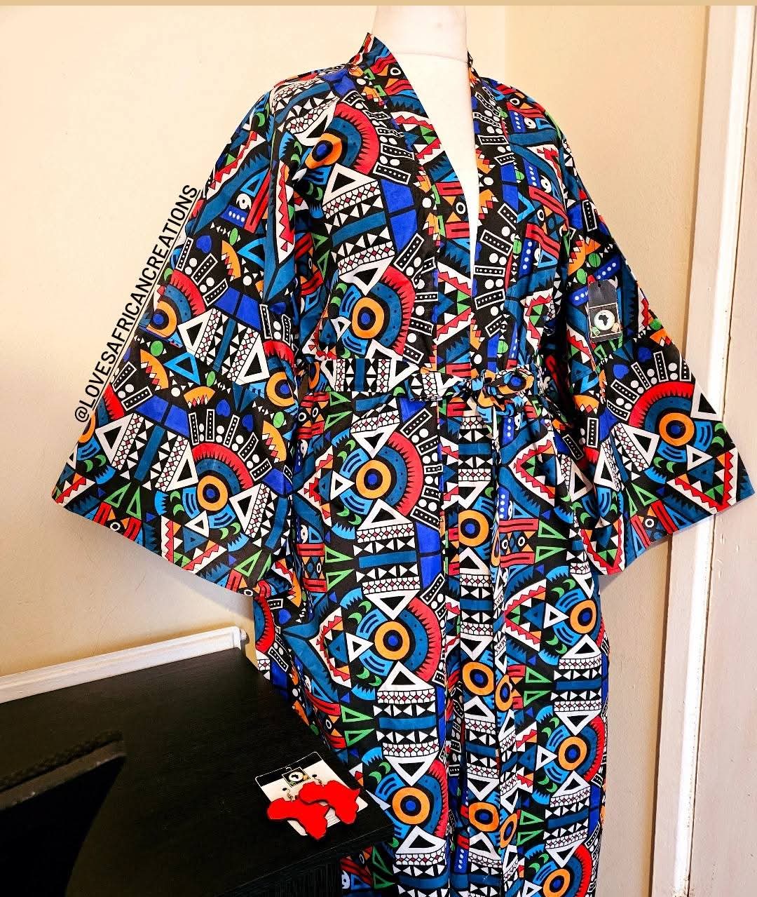 Ankara Kimono Jacket