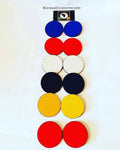 Real Leather Big Studs Love's African Creations