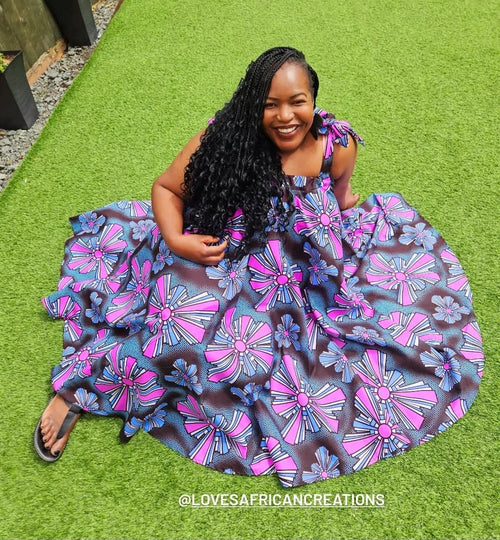 Ankara Summer Dress Love's African Creations