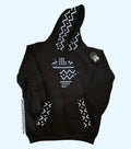 White Tribal Hoodie Jumper Love's African Creations