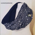 Tribal Fleece Lined Snood Scarf Love's African Creations