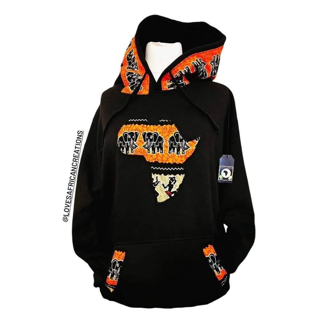 ❗️SALE❗️ Elephant Hoodie Jumper Size L