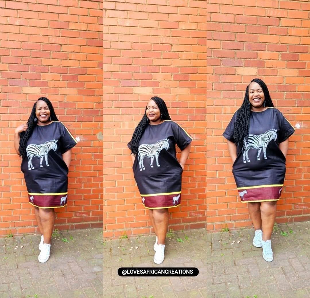 ❗️SALE❗️ Zebra Tunic Dress