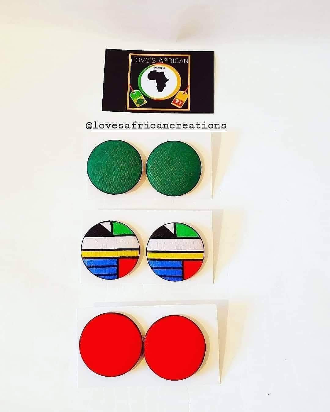 Studs earrings x3 set