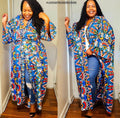 Ankara Kimono Jacket