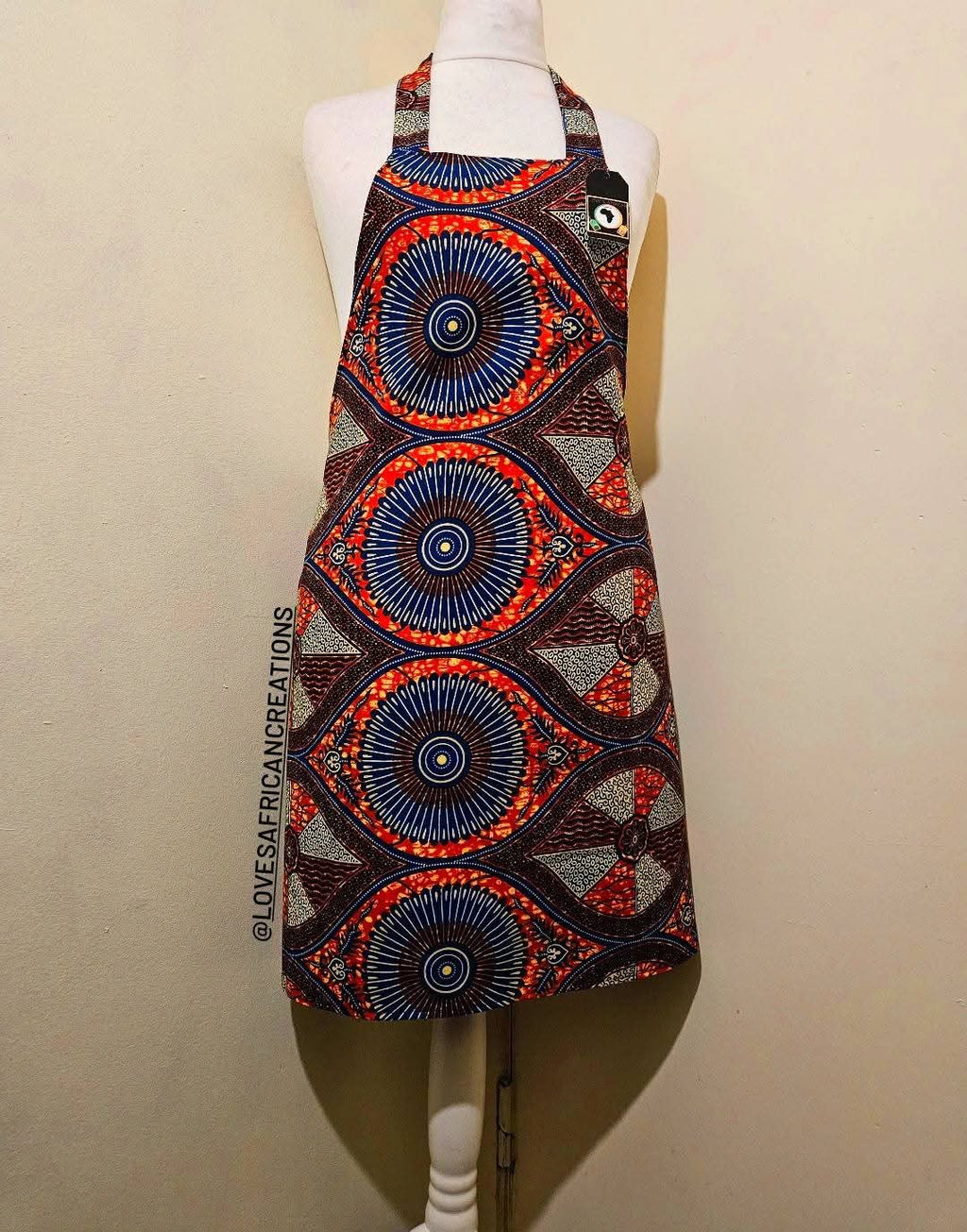 African Print Apron