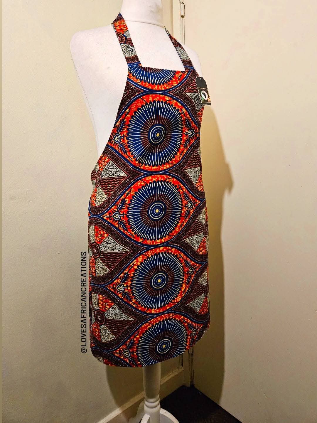 African Print Apron