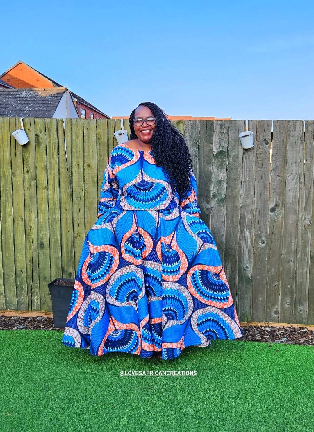 Ndlovukazi Maxi Skirt & Top
