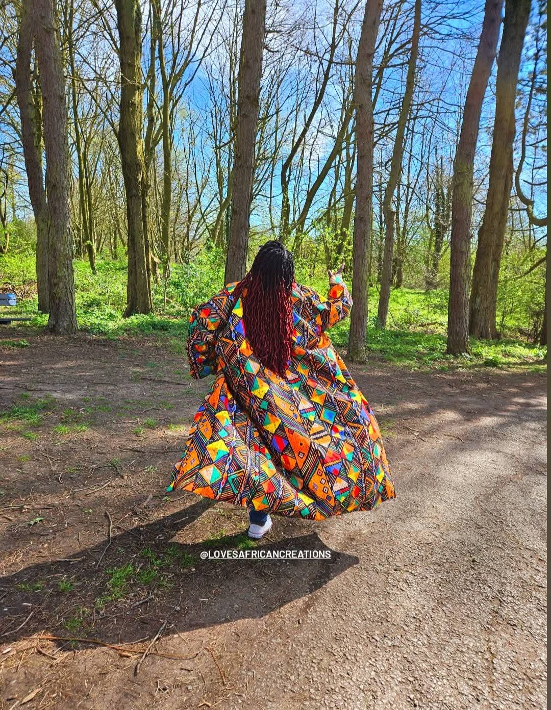 Nandi Ankara Kimono Jacket