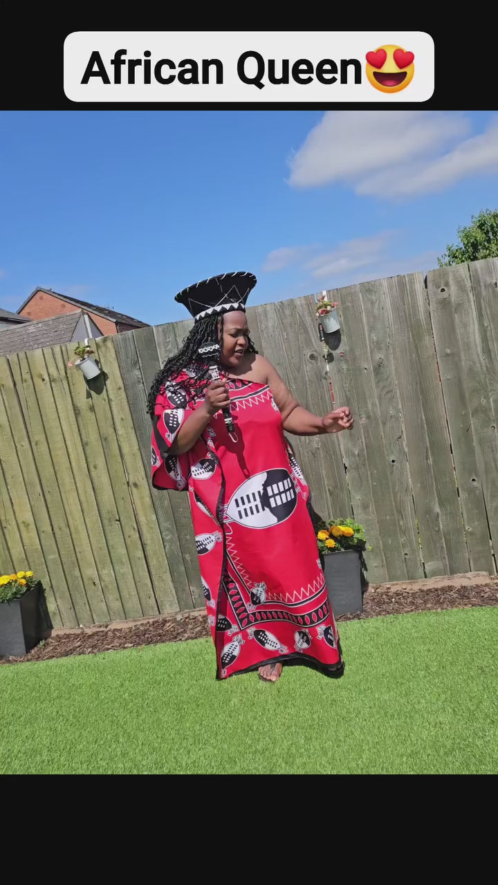 Off Shoulder Swaziland Kaftan