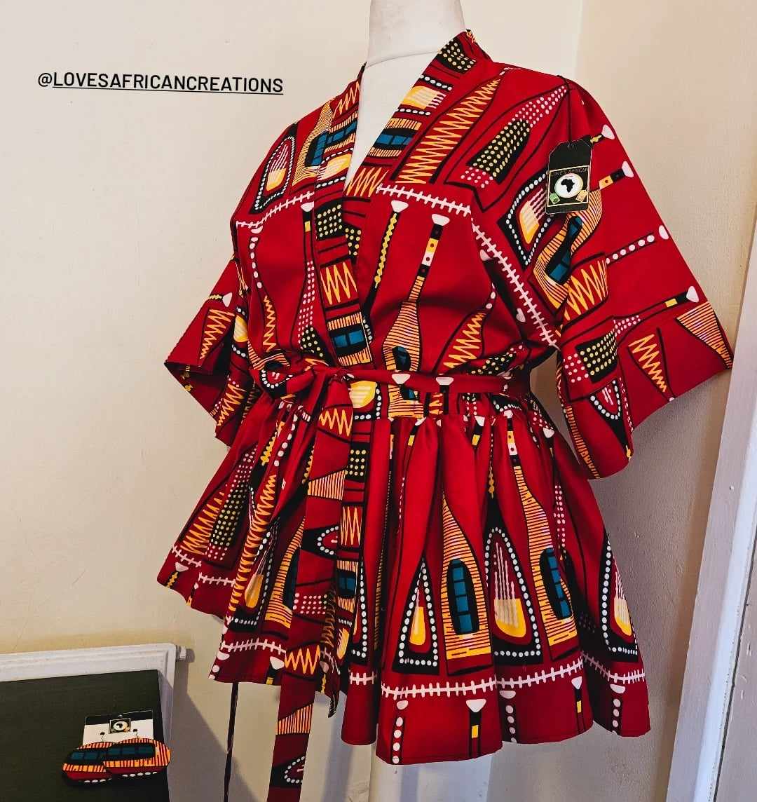 Belted Kimono Wrap Top