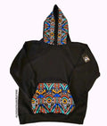 Black Tribal Unisex Hoodie Jumper Love's African Creations