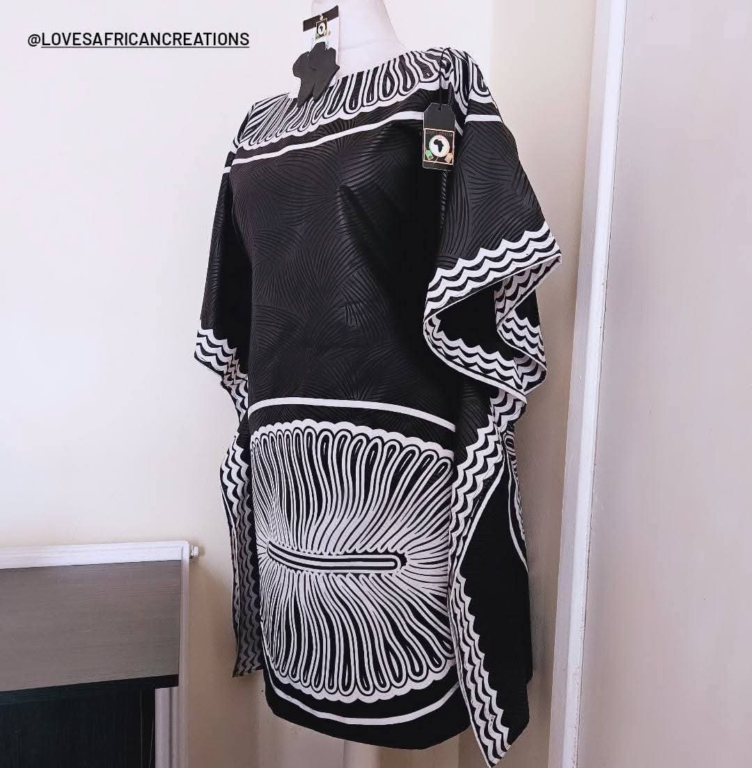 Tribal Tunic Kaftan & Earrings