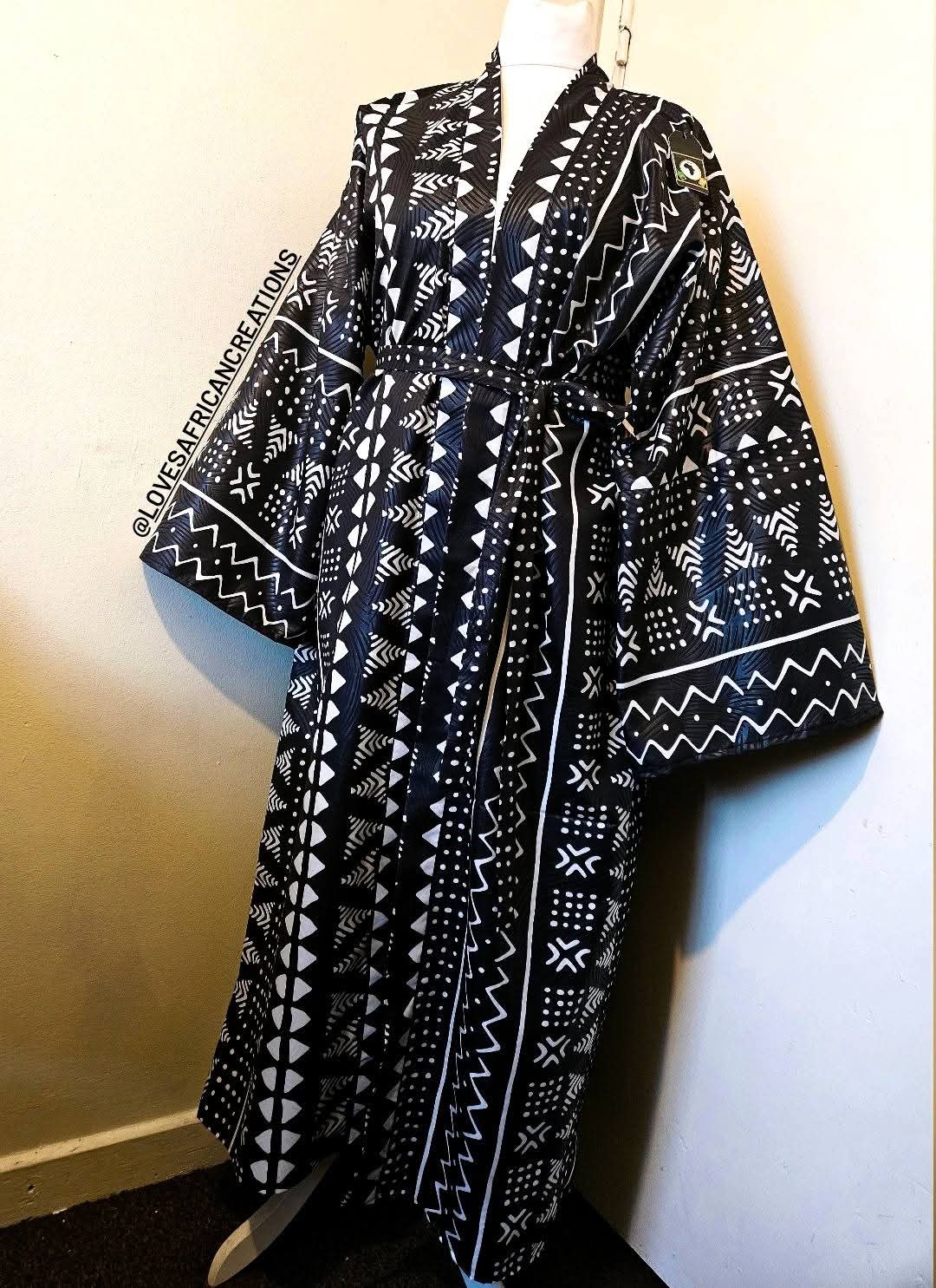 Ndlovukazi Kimono Jacket Maxi